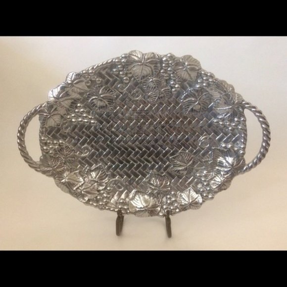 Lenox Other - Lenox Metal Serve Ware - Platter